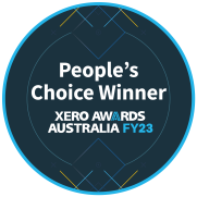 XERO AWARDS PEOPLE'S CHOICE WINNER